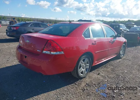 2012 Chevrolet Impala Lt из США, поврежденный, VIN 2G1WG5E38C1273954
